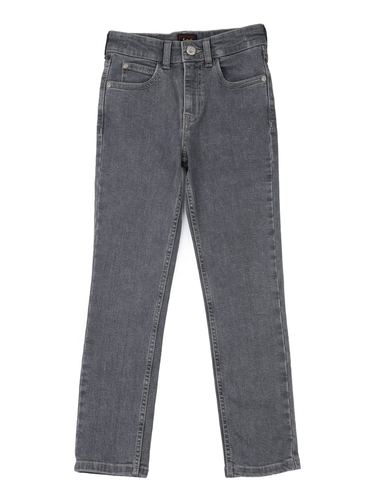 Lee Grey Boys Luke Slim Fit Jeans - Image 6 of 8