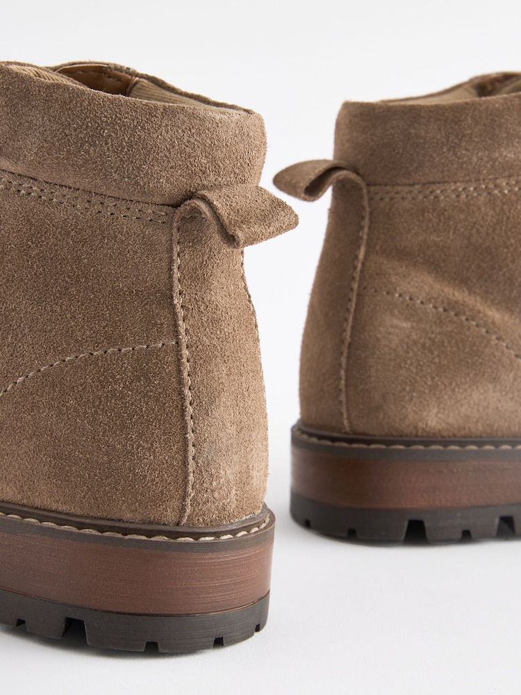 Stone Leather Boots - Image 6 of 6 Stone Leather Boots - Image 6 of 6