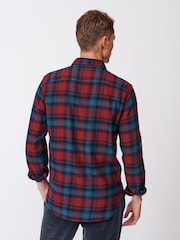 Aubin Crowle Flannel Check Shirt - Image 2 of 4