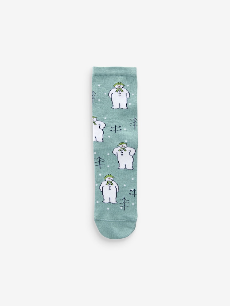 The Snowman Christmas Ankle Socks 4 Pack - Image 2 of 5
