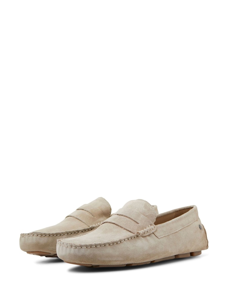 JACK & JONES Brown Jensen Loafers - Image 2 of 2
