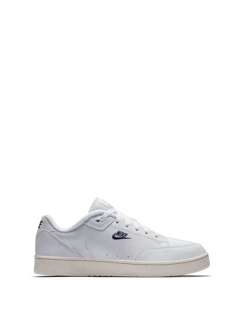 Nike White Grandstand II Trainers - Image 1 of 8