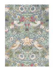 Morris & Co Blue Strawberry Thief Rug - Image 1 of 4
