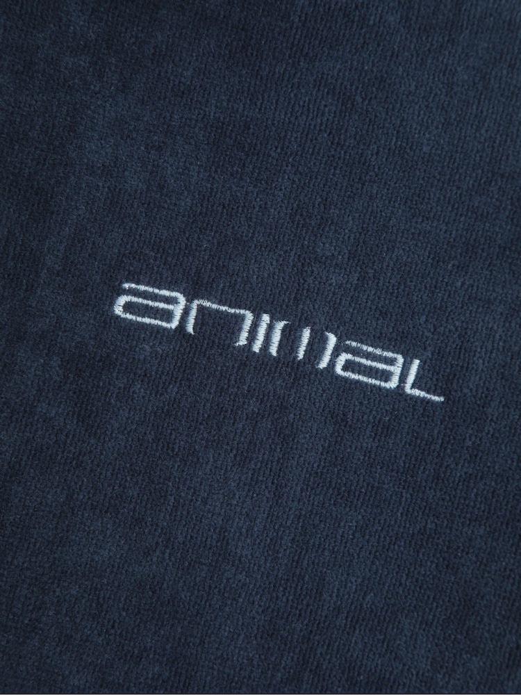 Animal Blue Mens Jacob Towelling Changing Coat - Image 9 of 9