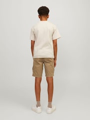 JACK & JONES Junior 100% Cotton Cargo Utility Shorts - Image 3 of 8