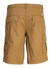 JACK & JONES Junior 100% Cotton Cargo Utility Shorts - Image 8 of 8