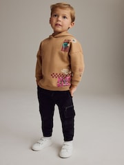 Tan Brown Utility Hoodie and Joggers Set (3mths-7yrs) - Image 1 of 9