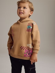 Tan Brown Utility Hoodie and Joggers Set (3mths-7yrs) - Image 2 of 9