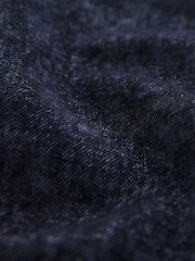Navy Velvet Flocked Rigid Straight Leg Jeans - Image 12 of 12