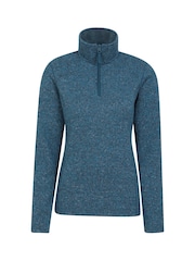 Mountain Warehouse Blue Womens Idris Half Zip Fleece - Image 3 of 5