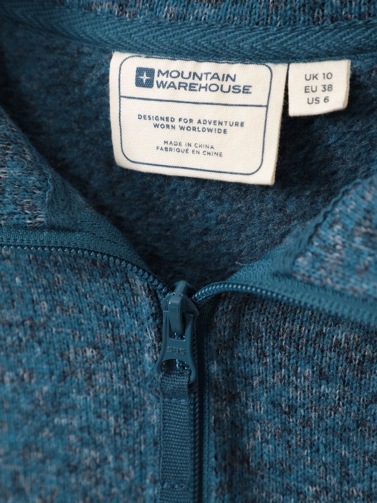 Mountain Warehouse Blue Womens Idris Half Zip Fleece - Image 5 of 5