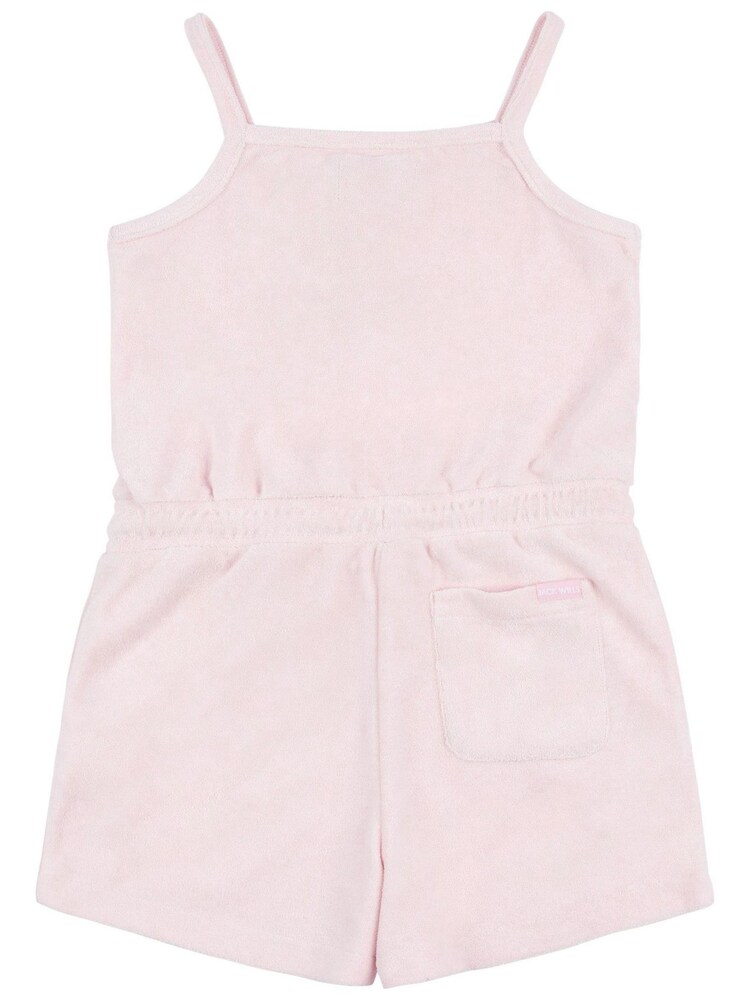 Jack Wills Relaxed Fit Girls Pink Playsuit - Image 7 of 8