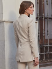 Sosandar Natural Waist Cinching Blazer - Image 5 of 5
