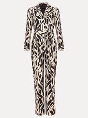 Phase Eight Black Petite Constance Geo Jumpsuit - Image 7 of 8