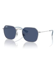 Ray-Ban Junior Silver Tone Rj9594S Irregular Sunglasses - Image 3 of 6