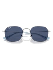 Ray-Ban Junior Silver Tone Rj9594S Irregular Sunglasses - Image 6 of 6