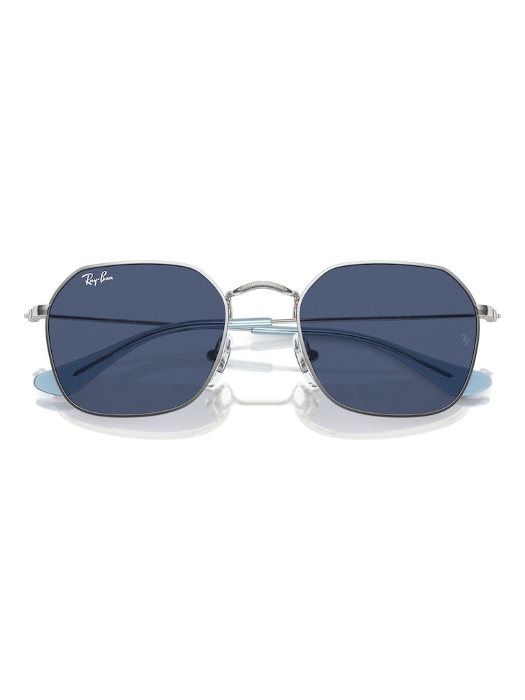Ray-Ban Junior Silver Tone Rj9594S Irregular Sunglasses - Image 6 of 6