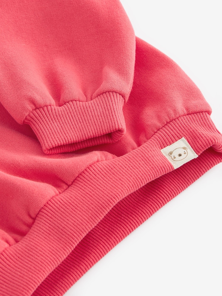 Coral rosa - Sudadera de cuello redondo (3 meses - 7 años) - Imagen 7 de 7 Coral rosa - Sudadera de cuello redondo (3 meses - 7 años) - Imagen 7 de 7