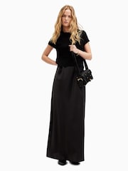 AllSaints Black Hayes Dress - Image 5 of 8