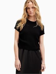 AllSaints Black Hayes Dress - Image 6 of 8