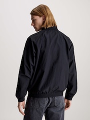 Calvin Klein Black Unpadded Logo Jacket - Image 2 of 4