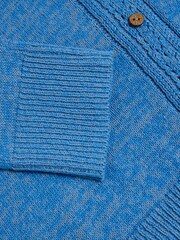 White Stuff Blue Heather Cardigan - Image 7 of 7