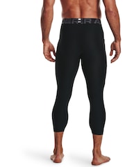Under Armour Black Heat Gear 3/4 Leggings - Image 2 of 7