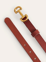 Marrón - Boden Iris Skinny Snaffle Trim Belt - Imagen 2 de 3