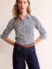 Marrón - Boden Iris Skinny Snaffle Trim Belt - Imagen 3 de 3