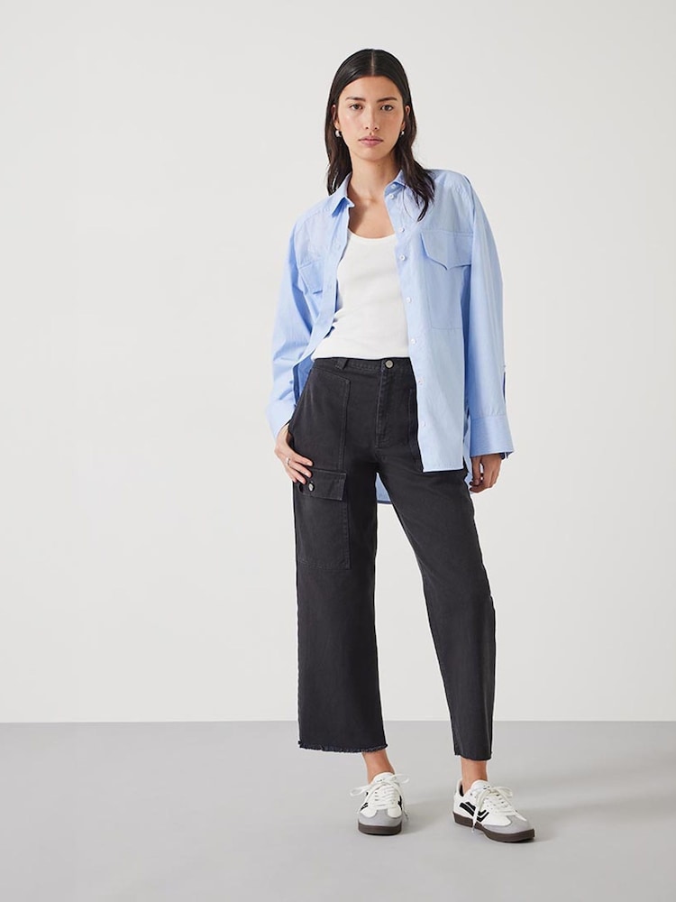 Hush Black Issy Cropped Jeans - Image 1 of 4