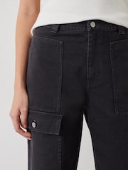 Hush Black Issy Cropped Jeans - Image 3 of 4
