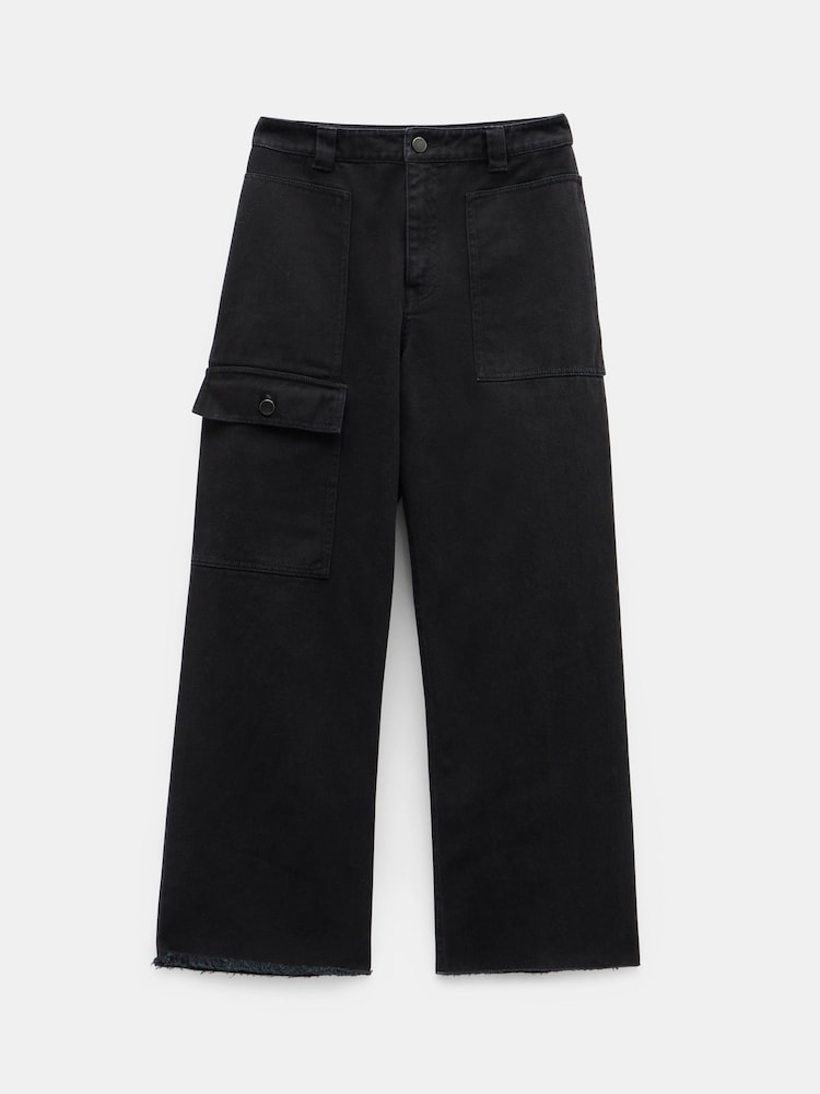 Hush Black Issy Cropped Jeans - Image 4 of 4