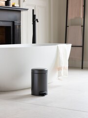 Brabantia Confident Grey Pedal Bin NewIcon 3L - Image 1 of 6
