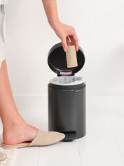 Brabantia Confident Grey Pedal Bin NewIcon 3L - Image 2 of 6