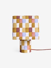 MADE.COM Multi Tiana Check Table Lamp - Image 4 of 5