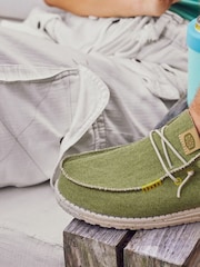 HEYDUDE Wally Coastline Jute Shoes - Image 7 of 8
