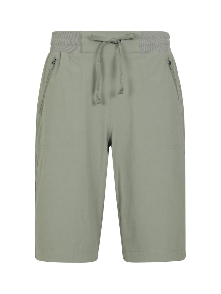 Mountain Warehouse Green Womens Explorer Long Shorts - Image 1 of 5
