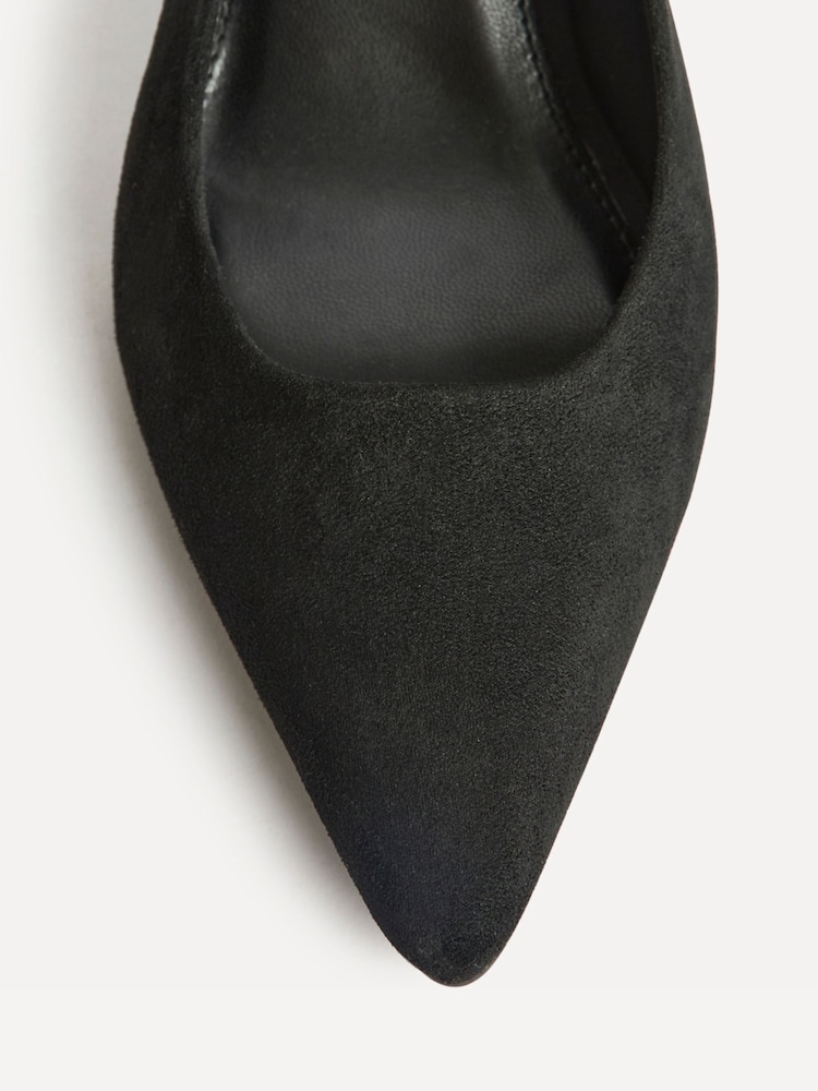 Linzi Black Alisa Wide Fit Slingback Court Heels - Image 5 of 5 Linzi Black Alisa Wide Fit Slingback Court Heels - Image 5 of 5