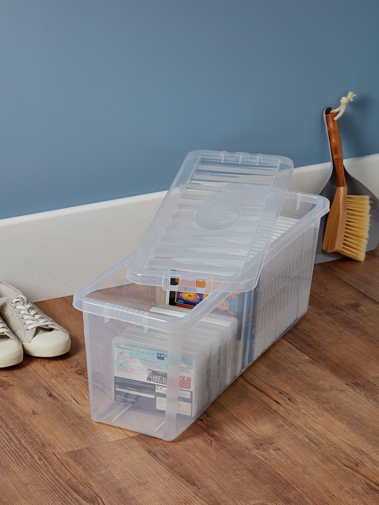 Wham 4 x Crystal Deep Shelf Box and Lid - Image 2 of 6