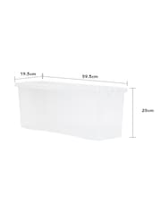 Wham 4 x Crystal Deep Shelf Box and Lid - Image 6 of 6