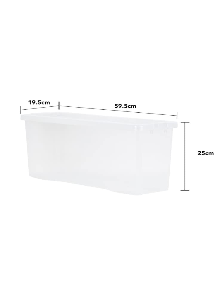 Wham 4 x Crystal Deep Shelf Box and Lid - Image 6 of 6