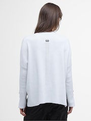 Barbour® International Jade Knitted 100% Cotton Jumper - Image 2 of 7