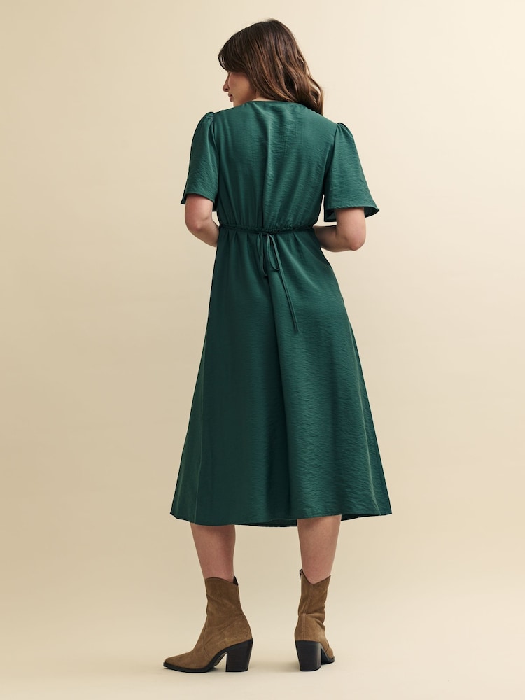 Nobodys Child Green Dee Dee Midi Dress - Image 2 of 4 Nobodys Child Green Dee Dee Midi Dress - Image 2 of 4