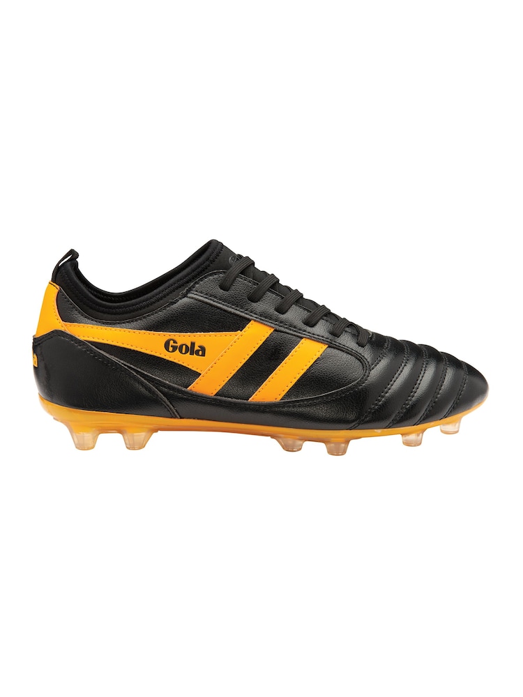 Gola Black Mens Ceptor MLD Pro Microfibre Lace-Up Football Boots - Image 1 of 5