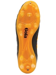Gola Black Mens Ceptor MLD Pro Microfibre Lace-Up Football Boots - Image 4 of 5