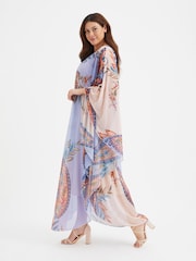 Scarlett & Jo Purple Maxi Kaftan - Image 3 of 4