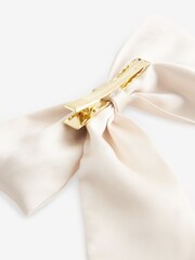 Cream Long Bow Clip - Image 3 of 3