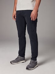 Navy Blue Motionflex Stretch Cargo Trousers - Image 1 of 9