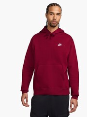 Nike Team Red / White Club Pullover Hoodie - Image 1 of 3
