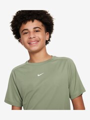 Nike Oil Green Dri-FIT Multi + Training T-Shirt - Image 3 of 3